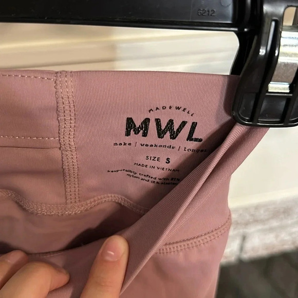 Madewell MWL biker short size S in pretty lavender color - Picture 2 of 2